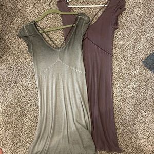 Purple and Green ombré American Eagle Dresses